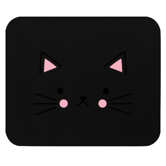 Cat Face Meow Mouse Pads
