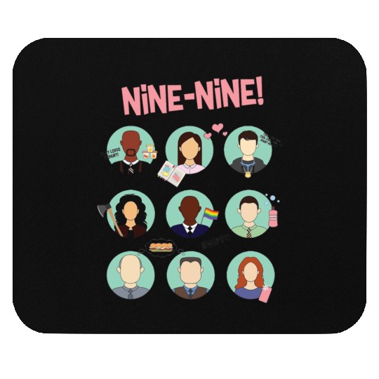 Brooklyn Nine - Nine Squad Mouse Pads