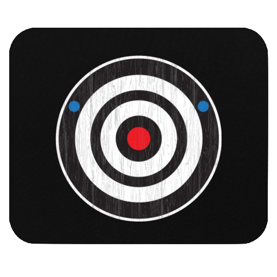 Bullseye Axe Throwing Sport Target - Bull's Eye Ax Mouse Pads