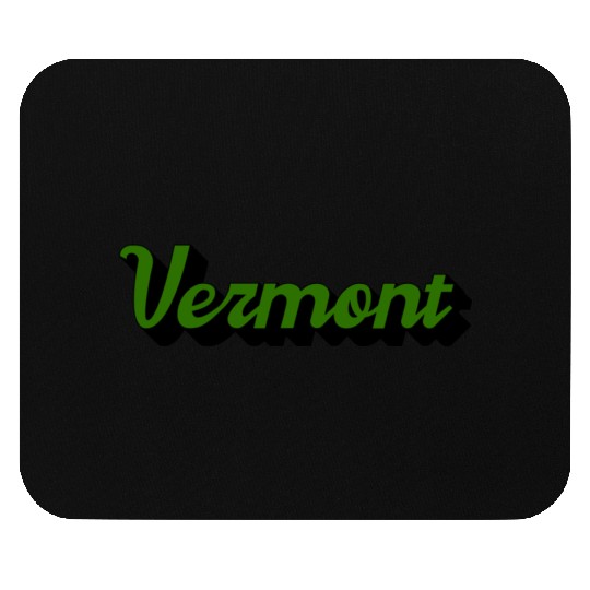 Green Vermont Mouse Pads