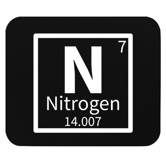 Nitrogen — Periodic Table Element 7 Mouse Pads