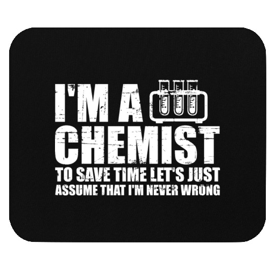 Chemistry Chemist Mouse Pads