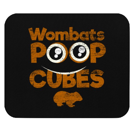 Wombat Feces Mouse Pads
