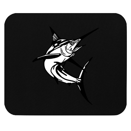 Marlin, Swordfish, Shark, ✔ Mouse Pads