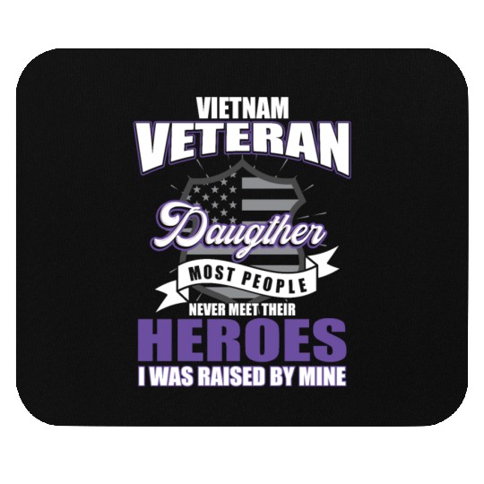 Vietnam Veteran, gift, birthday, heroes Mouse Pads