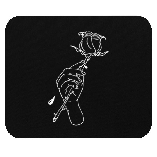 Lil Peep Rose Mouse Pads