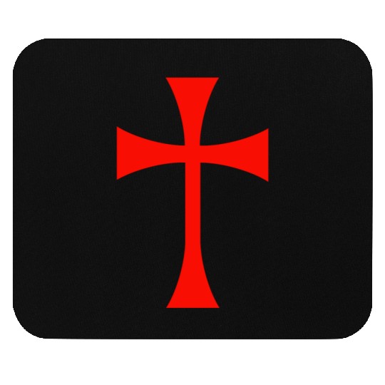 Knights Templar Cross Mouse Pads