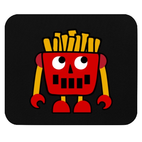 Burger Pizza French Fries Donut Robot Mouse Pads