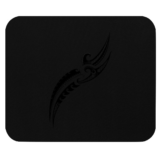 Tribal Warrior Design - Traditional Polynesian Mouse Pads