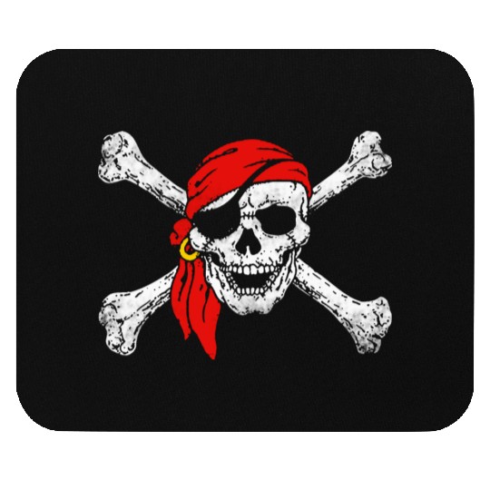 Pirate Skull Crossbones Mouse Pads