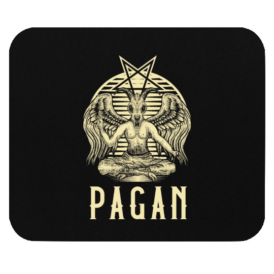 Pagan print | Wiccan graphic & Pagan Gifts Mouse Pads