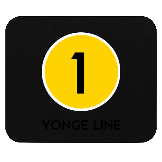 Yonge Street Subway Line Mouse Pads
