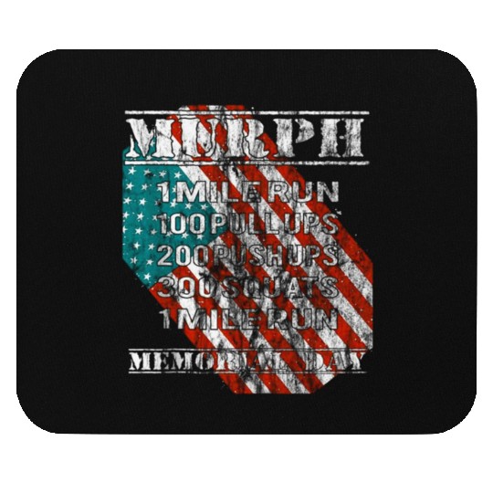 2019 Murph Challenge Memorial Day WOD Workout Gym Mouse Pads
