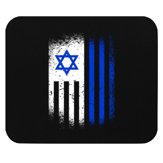 Israel Flags Design / Jerusalem Haifa Tel-Aviv Mouse Pads