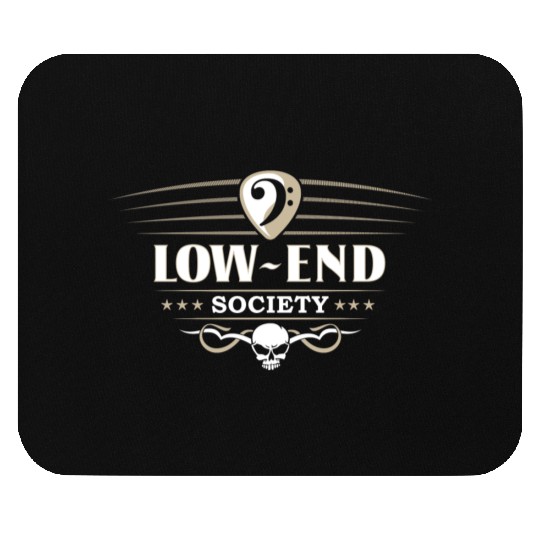 Original Low End Society for Bass Player Mouse Pads