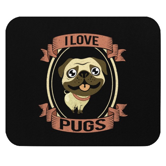 Pug Mouse Pads