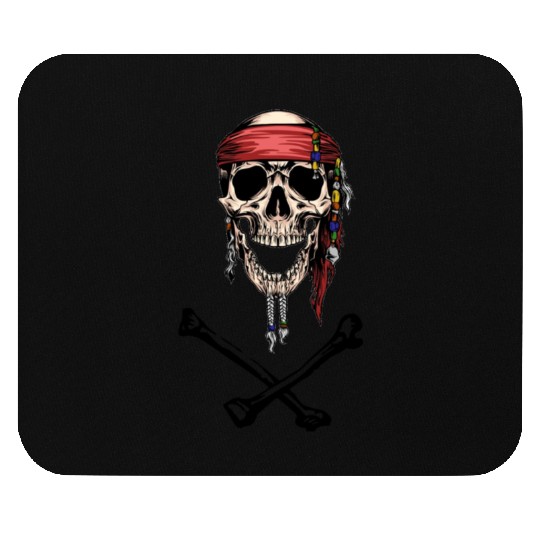 Pirate Skull and Crossbones Mouse Pads