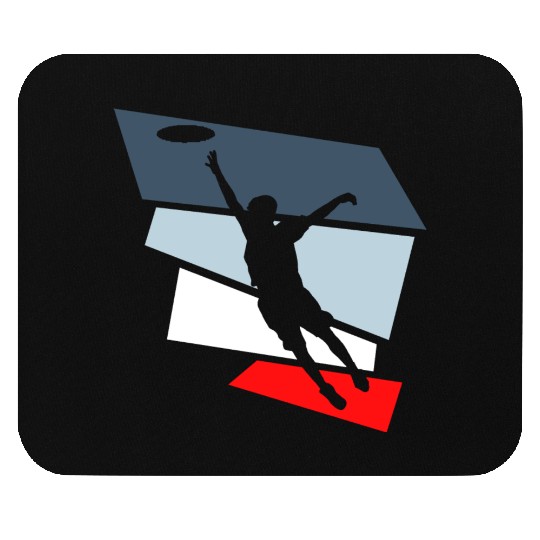 frisbee ultimate frisbee Mouse Pads