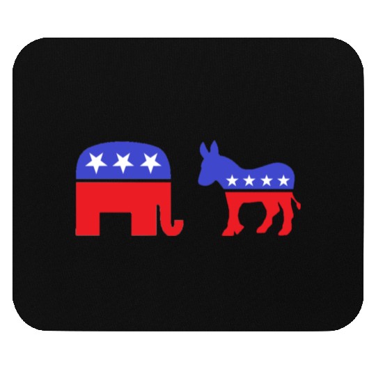 Democrat Republican Mouse Pads