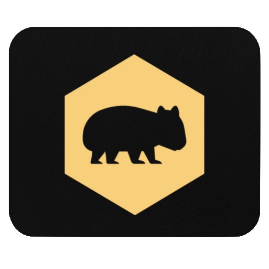 Wombat Australia Animal Welfare Wilderness Gift Mouse Pads
