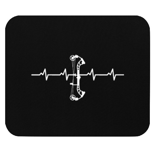 Archery Heartbeat Mouse Pads