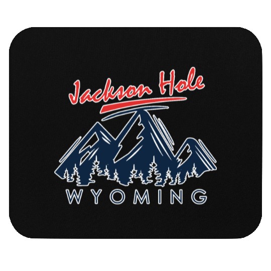 Jackson Hole Wyoming Mouse Pads Vintage City Retro Tshi