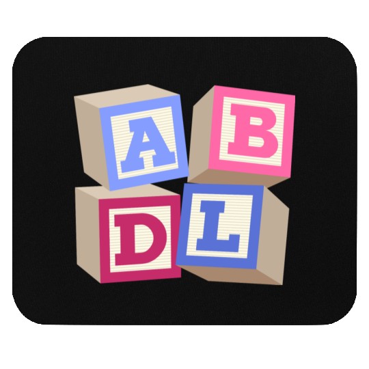 AB DL ageplay ABDL adult baby diaper baby Mouse Pads