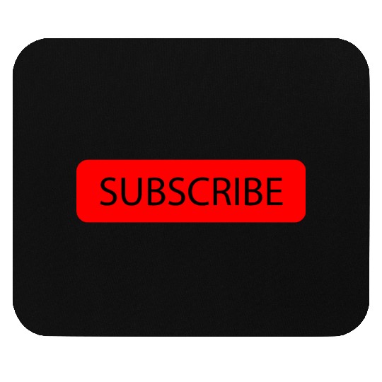 Youtube subscribe design Mouse Pads