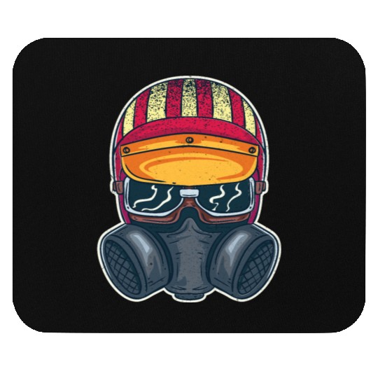 Hot Rod Drag Racing Racecar American Flag Design Mouse Pads