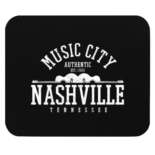 Nashville Music City Tennessee Country Music Gift Mouse Pads