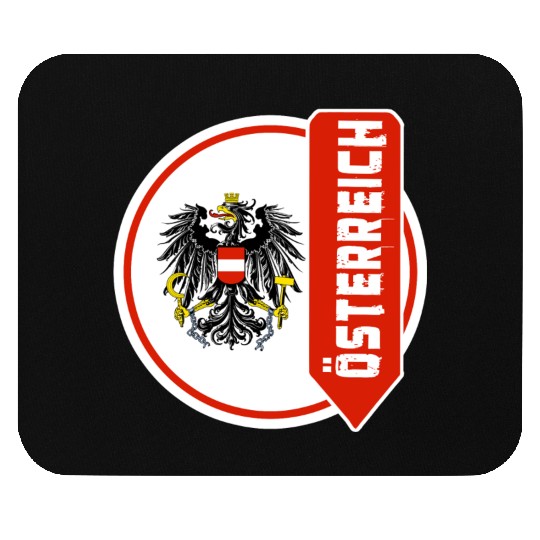 Austria Design with Eagle / Gift Mouse Pads