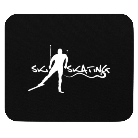 Skiing Skier Ski Skating Skating Cross Country Mouse Pads