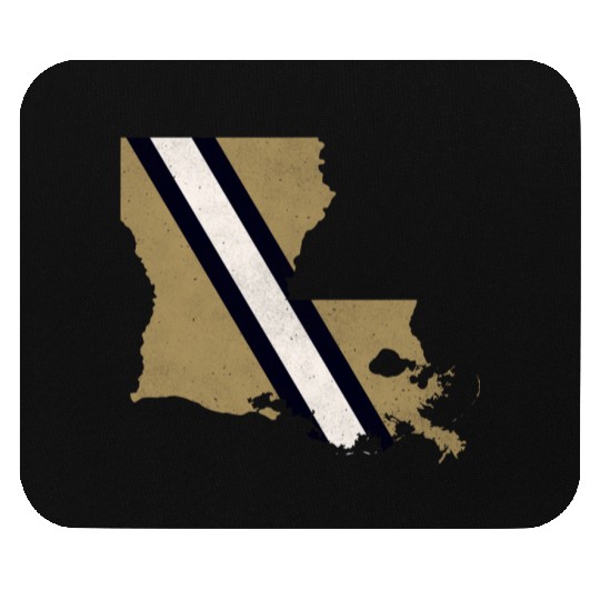 new orleans louisiana helmet stripe Mouse Pads
