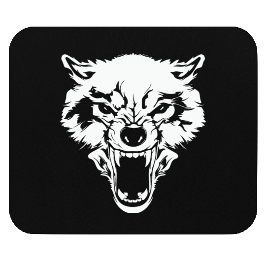 Wolf Bad Wolf Alpha Wolf Mouse Pads