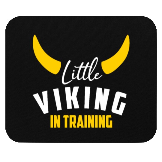 Little Viking in Training | children gift idea Mouse Pads