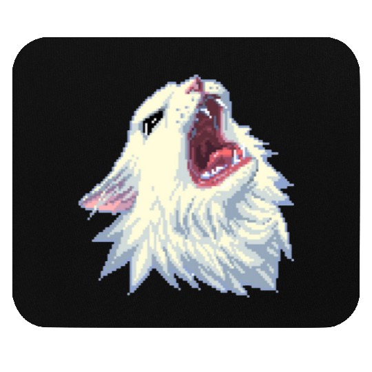 8 bit Screamin Thurston the Cat meme 2 Mouse Pads