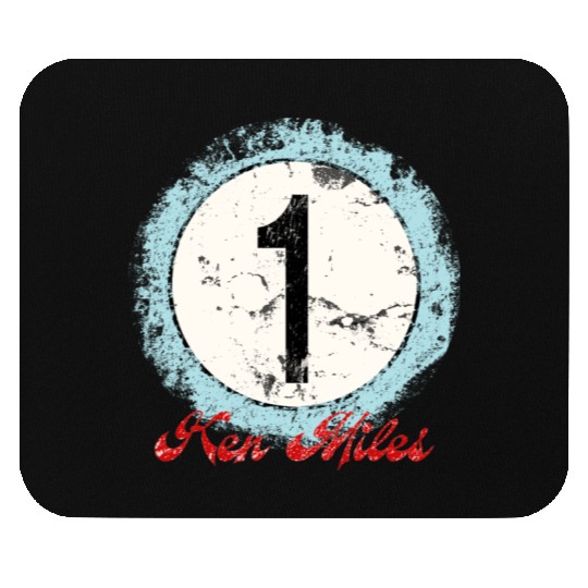 Ken Miles Rugged Number Mouse Pads