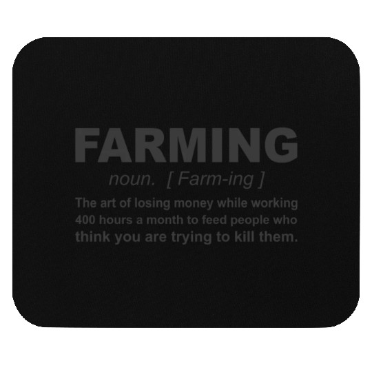 Farmer Definition Mouse Pads