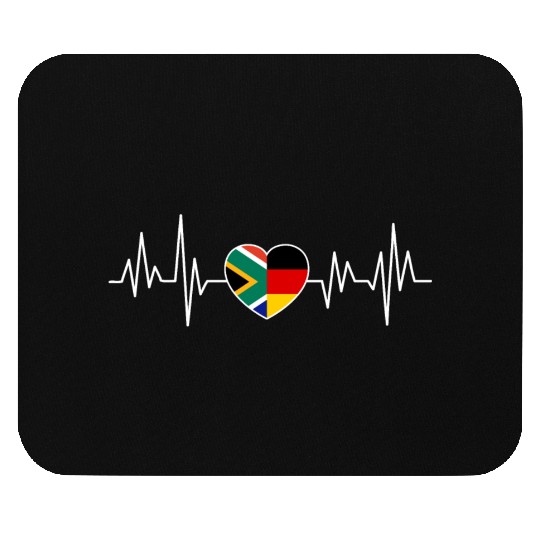 South Africa Germany Flag Two countries Mouse Pads
