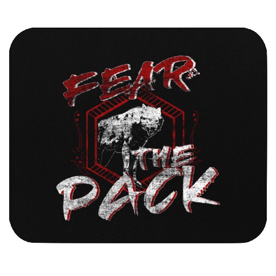 Wolf wolfpack Mouse Pads