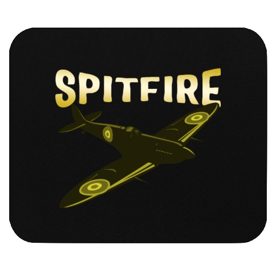 Spitfire UK Mk.1 RAF British WWII Fighter Royal Mouse Pads