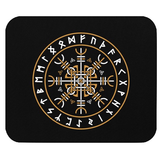 Viking Celtic Character Mouse Pads