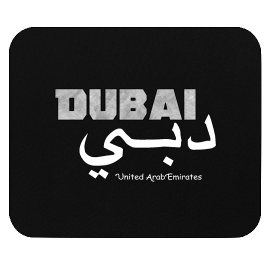 Dubai Elegant United Arab Emirates UAE Clothings Mouse Pads