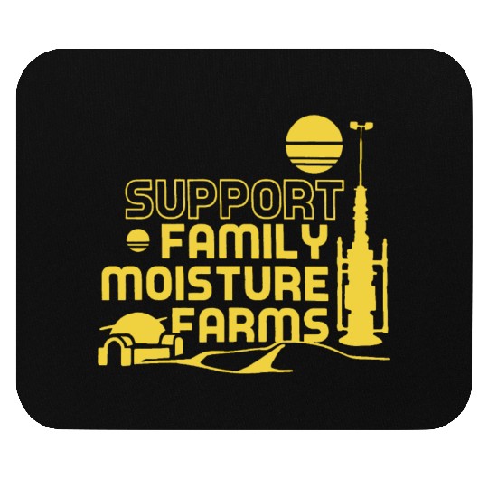 New Star Wars Parody Support Family Moisture Farms Mouse Pads