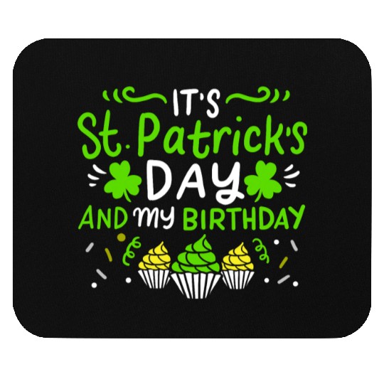 Birthday St. Patrick's Day Mouse Pads