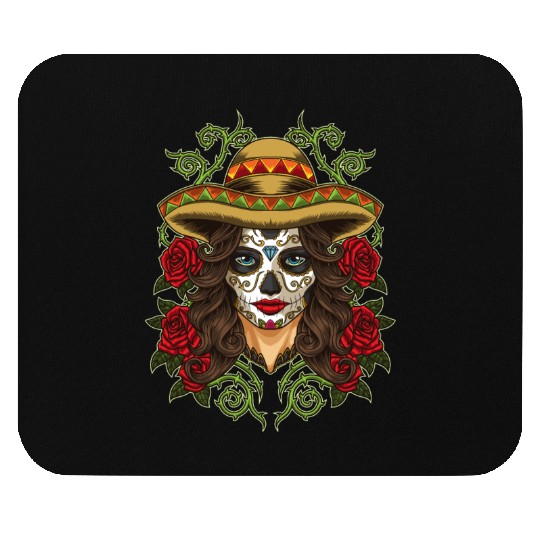 La Calavera Catrina - Lady of the Dead Mouse Pads