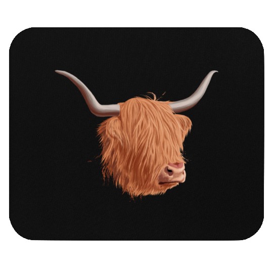 Scottish Highland Cow Mouse Pads