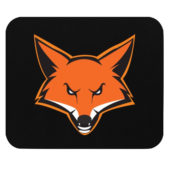 Fox mascot Mouse Pads