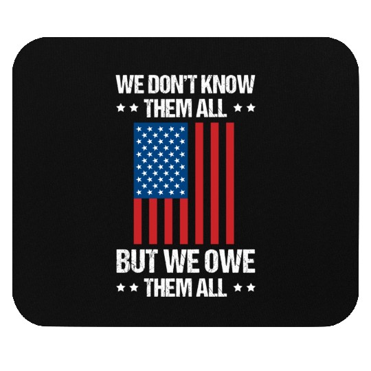 Memorial Day Veterans Day USA U.S. Army America Mi Mouse Pads