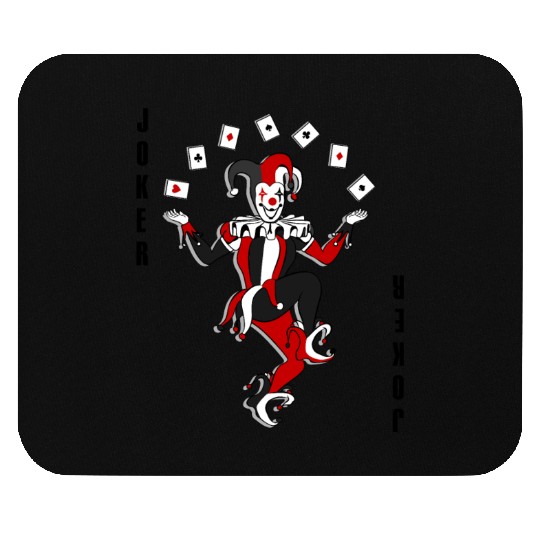 Joker Joggling Card Mouse Pads